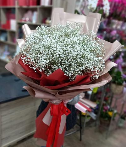Букет цветов из: Гипсофила в Долматово
