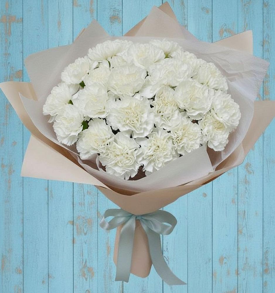 Букет цветов из: Гвоздики в Долматово