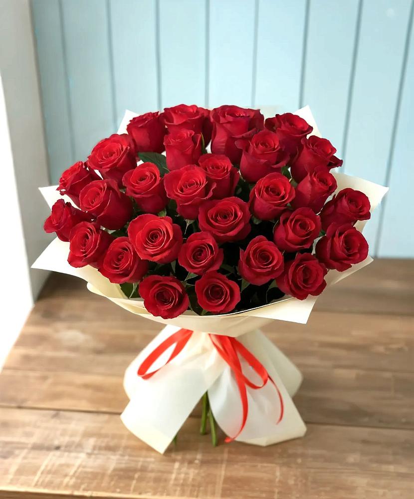 Букет 29 Красных роз в Долматово
