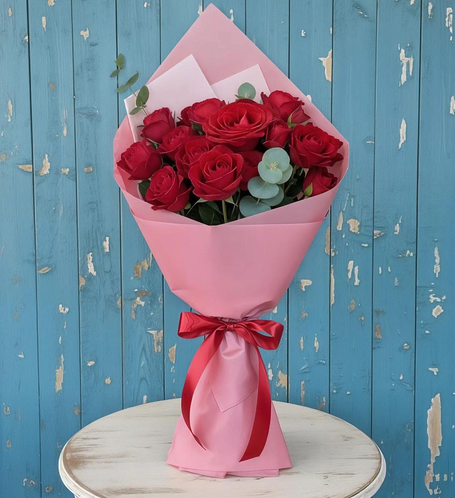 Букет цветов из: Розы в Долматово