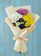 Букет цветов из:  Хризантемы #REPLACE_PRED# Долматово
