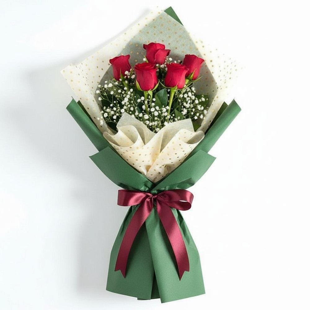 Букет цветов из: Розы в Долматово