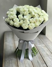 Букет 35 Белых роз в Долматово
