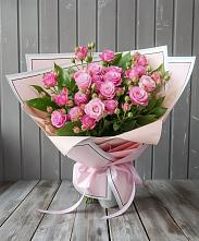 Букет Розовый кустик #REPLACE_PRED# Долматово
