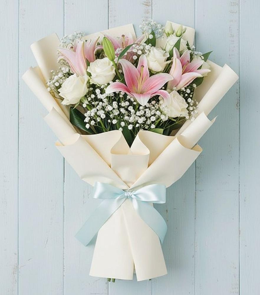 Букет цветов из: Лилии в Долматово