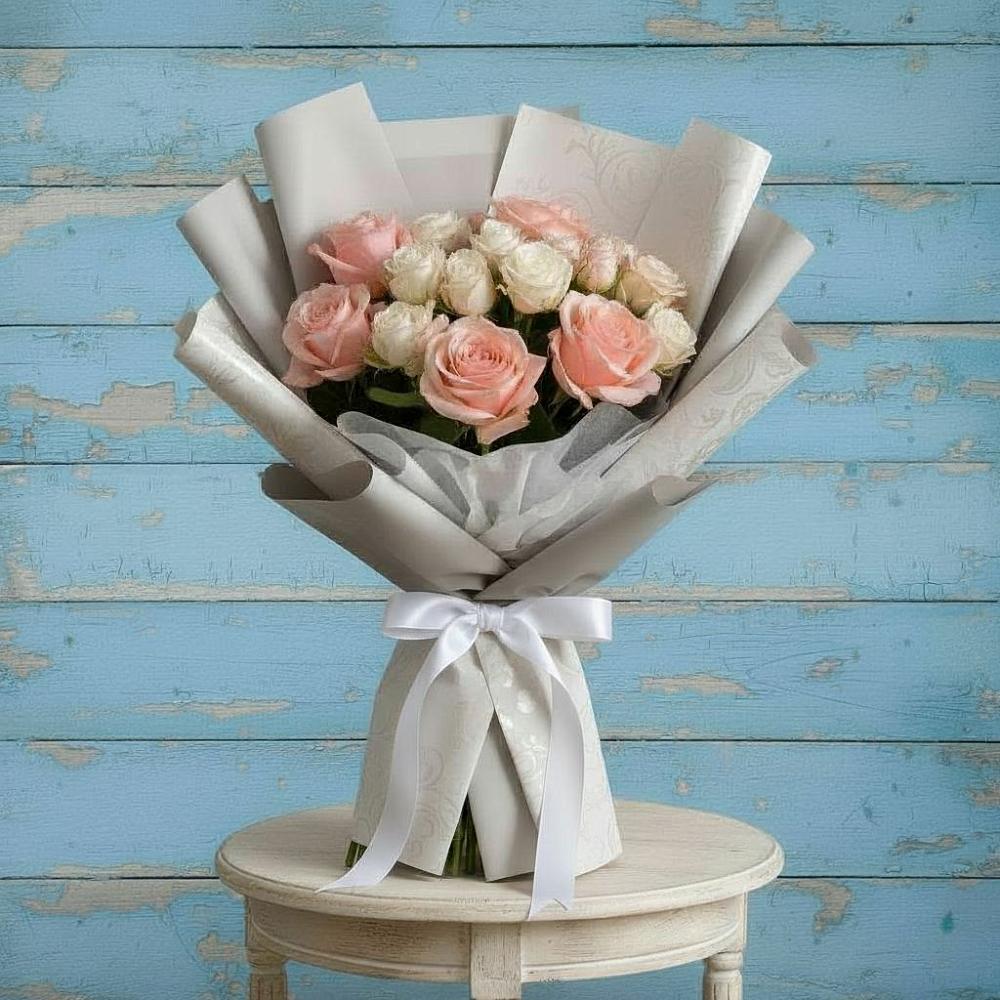 Букет цветов из: Розы в Долматово