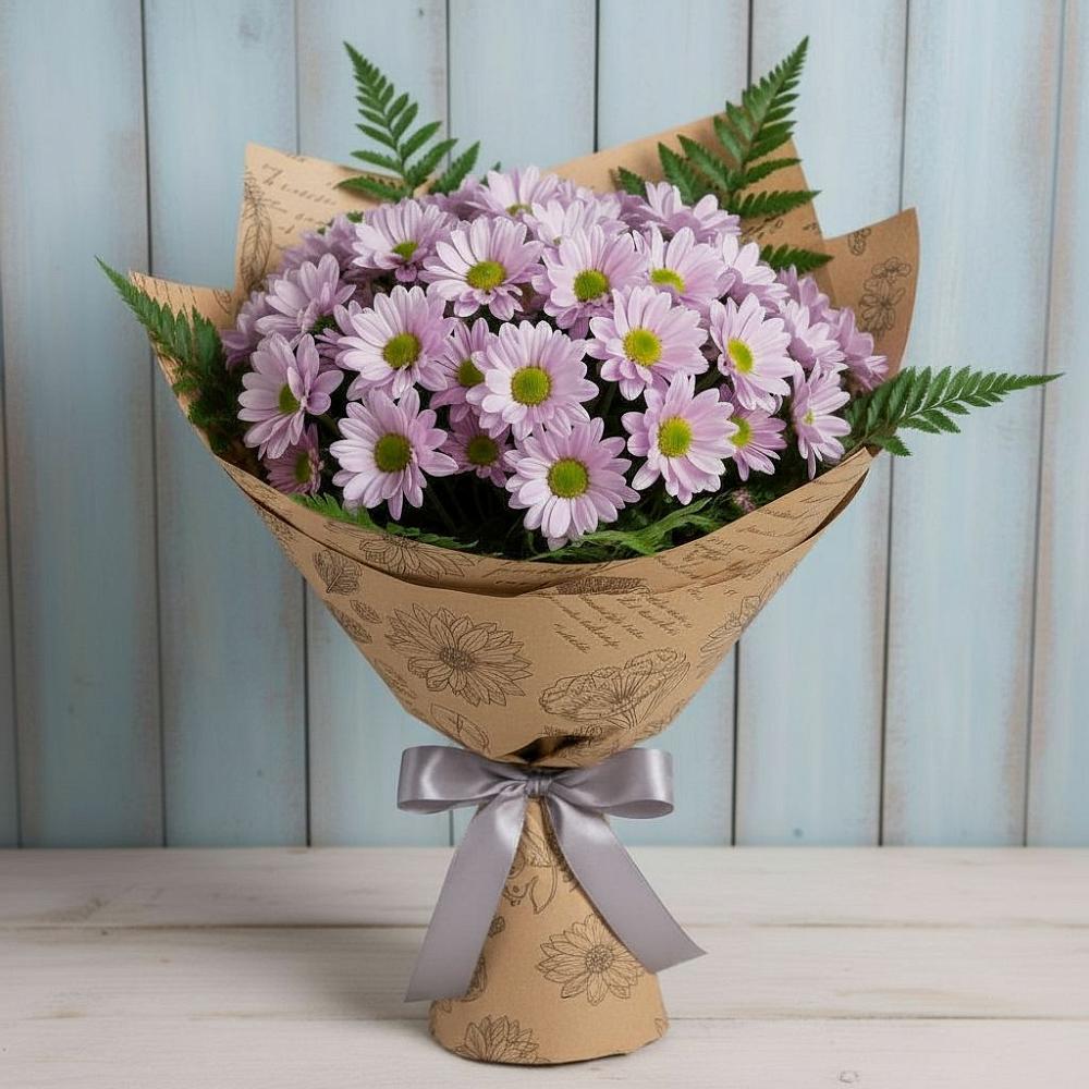 Букет цветов из: Хризантемы в Долматово