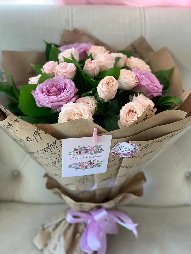 Букет цветов из: Розы в Долматово