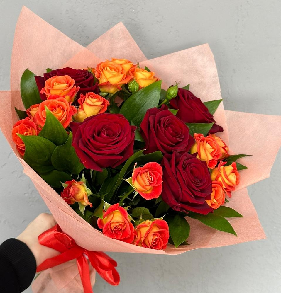 Букет Любовь и восторг в Долматово