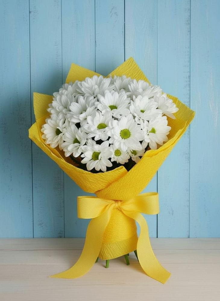 Букет цветов из: Хризантемы в Долматово