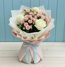 Букет цветов из:  Розы в Долматово