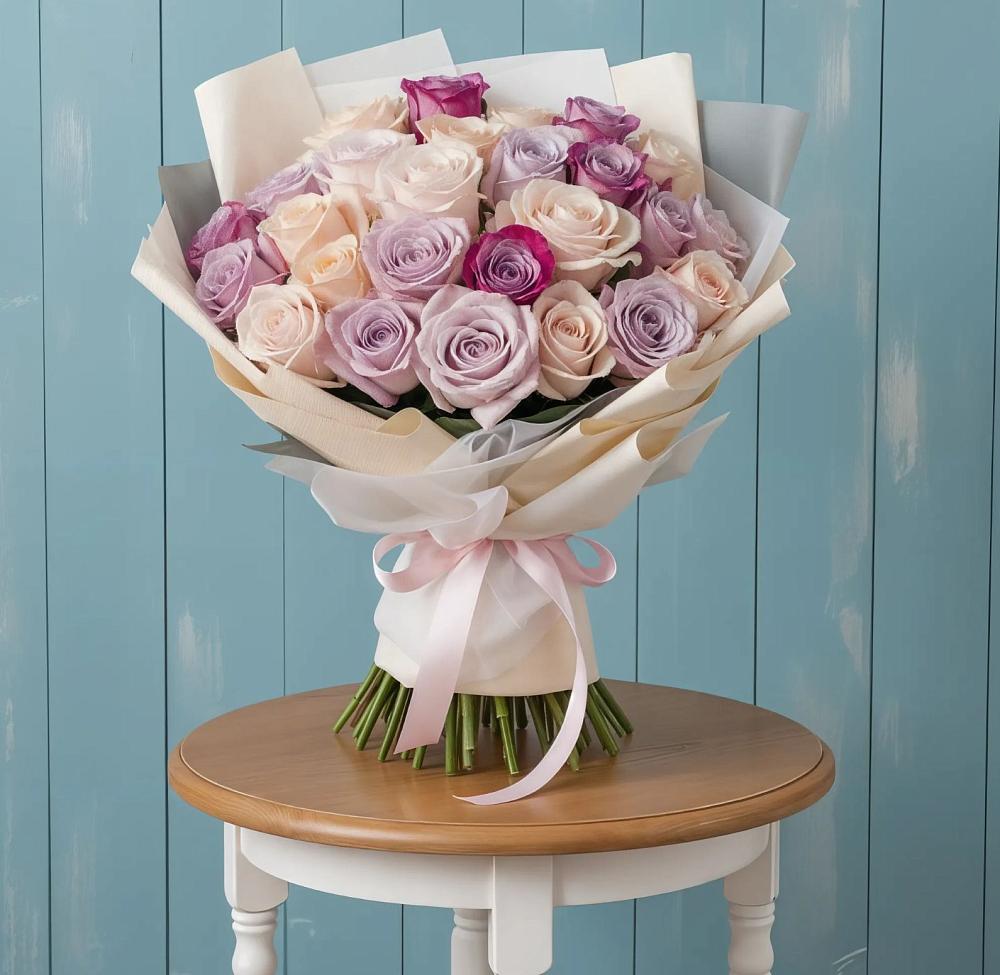 Букет цветов из: Розы в Долматово