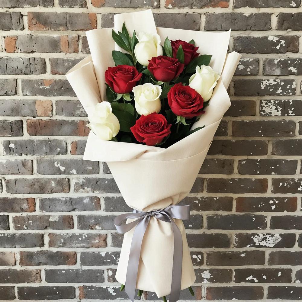 Букет цветов из: Розы в Долматово