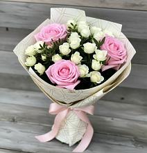 Букет цветов из:  Розы в Долматово
