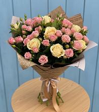Букет цветов из:  Розы в Долматово