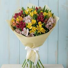 Букет цветов из:  Альстромерии #REPLACE_PRED# Долматово