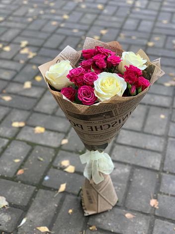 Букет цветов из: Розы в Долматово