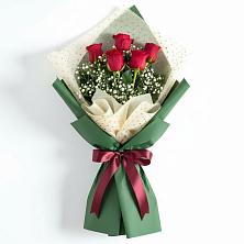 Букет цветов из:  Розы в Долматово